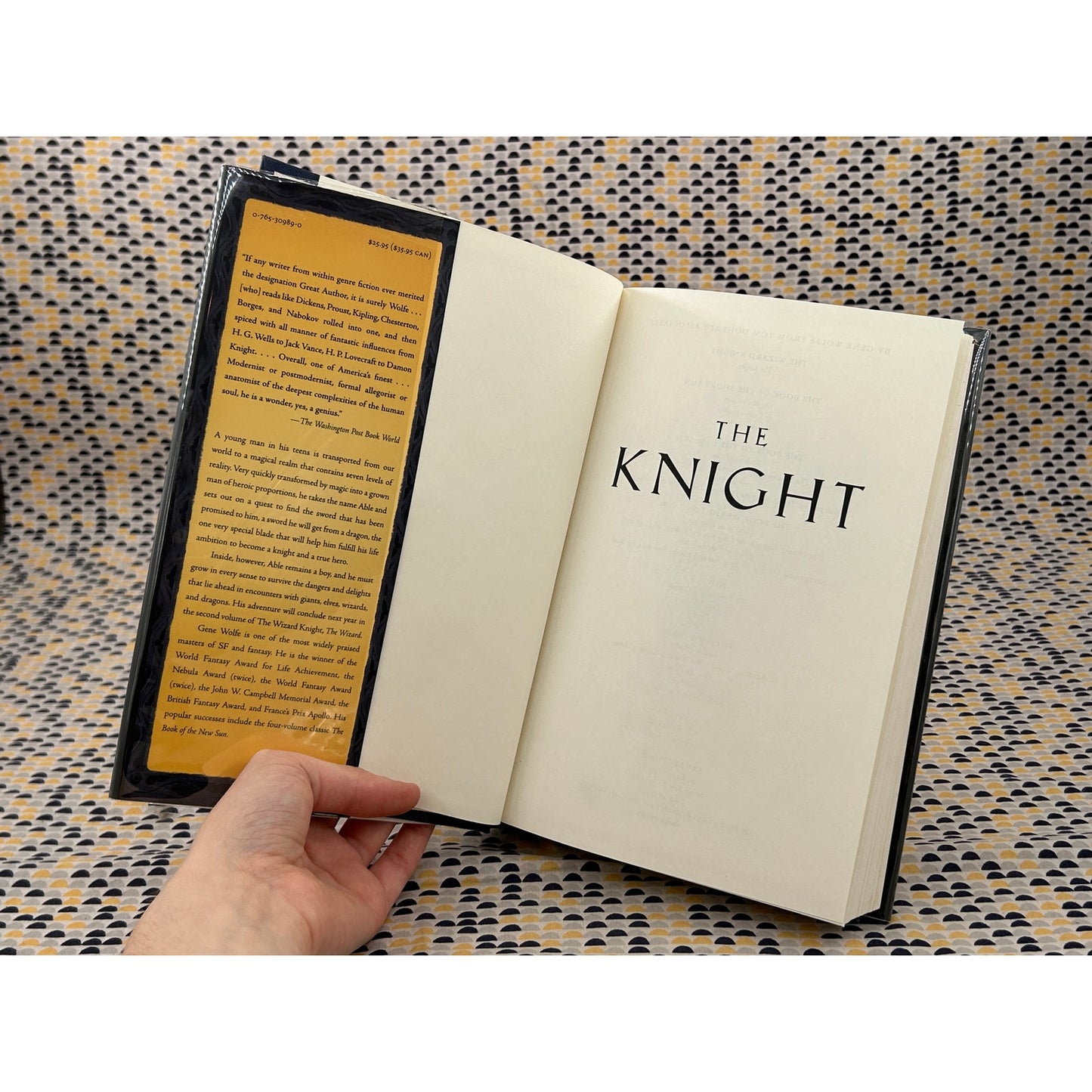 The Knight - Gene Wolfe - Tor Books - Hardcover - 1st Edition 1st Printing