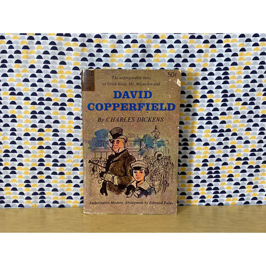 David Copperfield - Charles Dickens - Vintage Paperback Book - Dell Edition