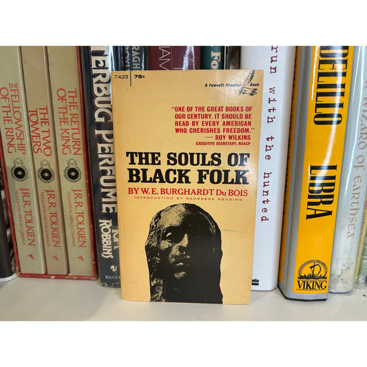 The Souls of Black Folk - W.E.B. DuBois - Vintage Paperback Book - Fawcett Premier Edition