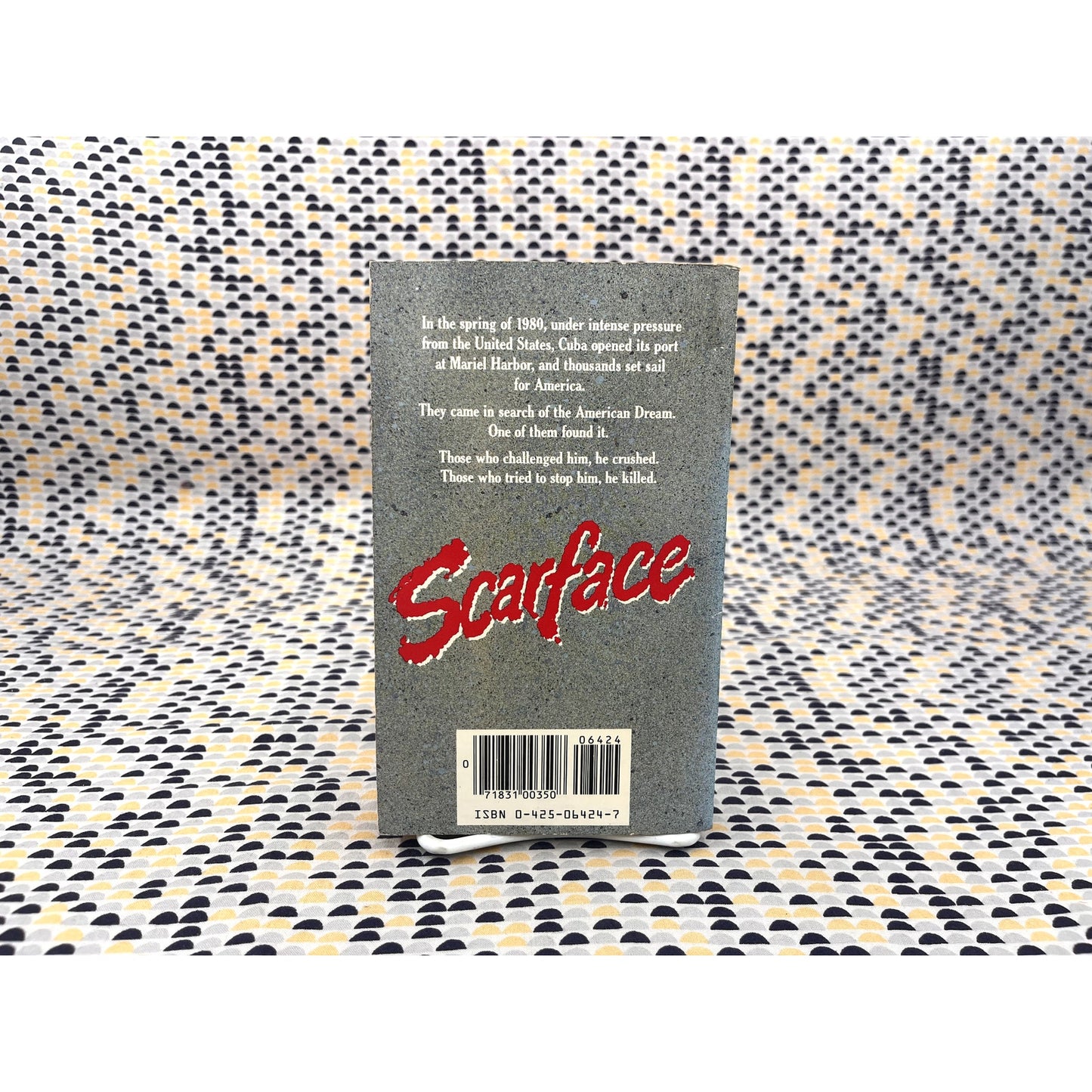 Scarface - Paul Monette - Berkley. Books - Movie Novelization