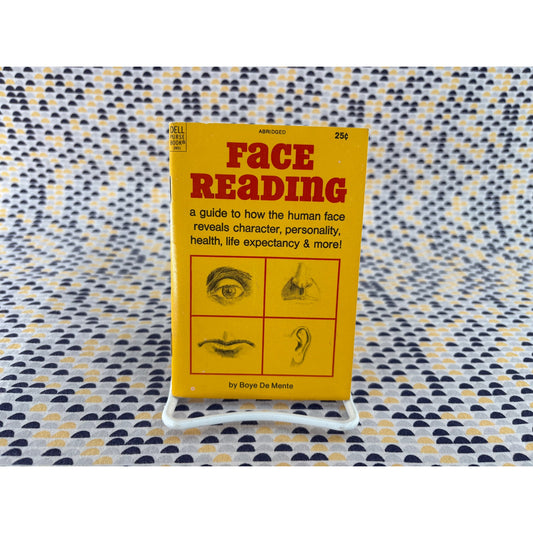 Face Reading - Boye De Mente - Dell - Paperback