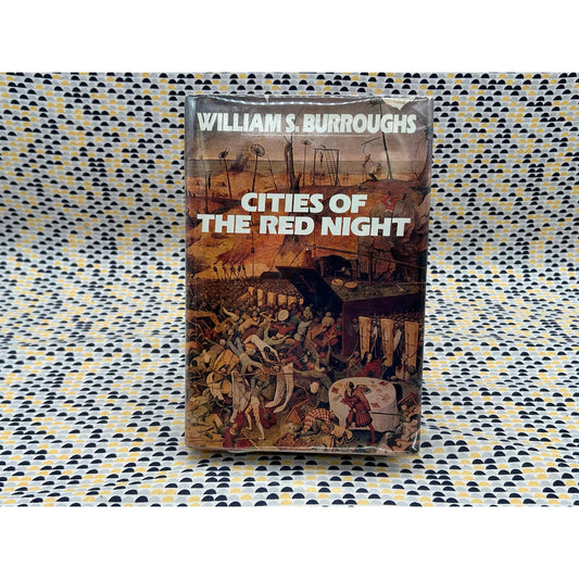 Cities of the Red Night - William S. Burroughs - Vintage Hardcover Book - Holt Rinehart - 1st Edition, 1st Printing