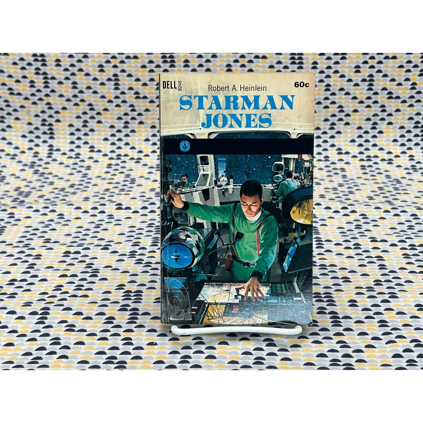 Starman Jones - Robert A. Heinlein - Vintage Paperback Book - Dell Edition
