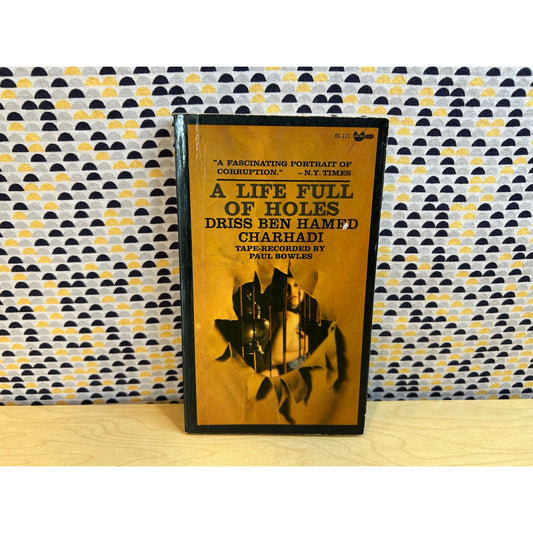 A Life Full of Holes - Driss Ben Hamed Charhadi - Evergreen Black Cat Edition