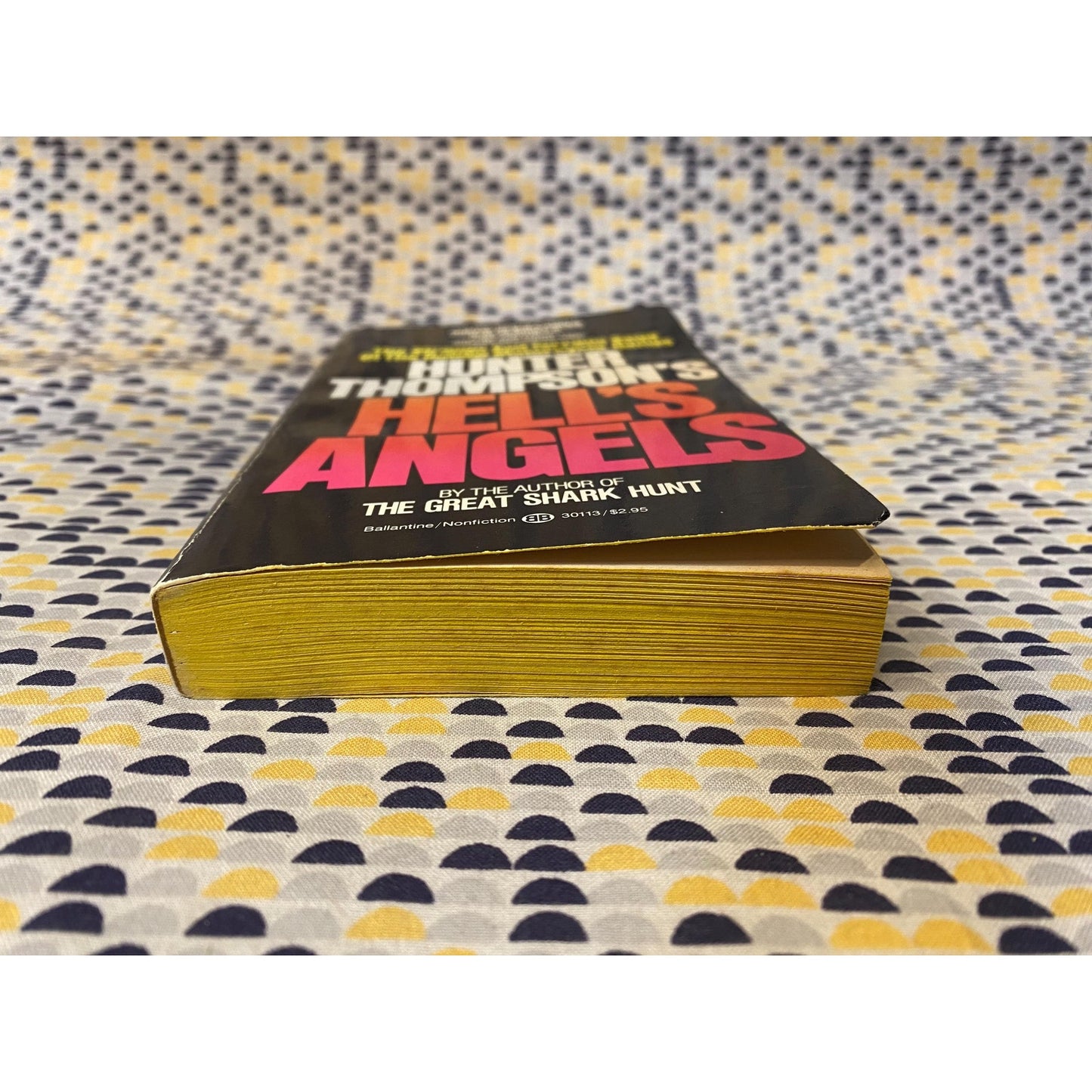 Hell's Angels - Hunter S. Thompson - Vintage Paperback Book - Ballantine Books