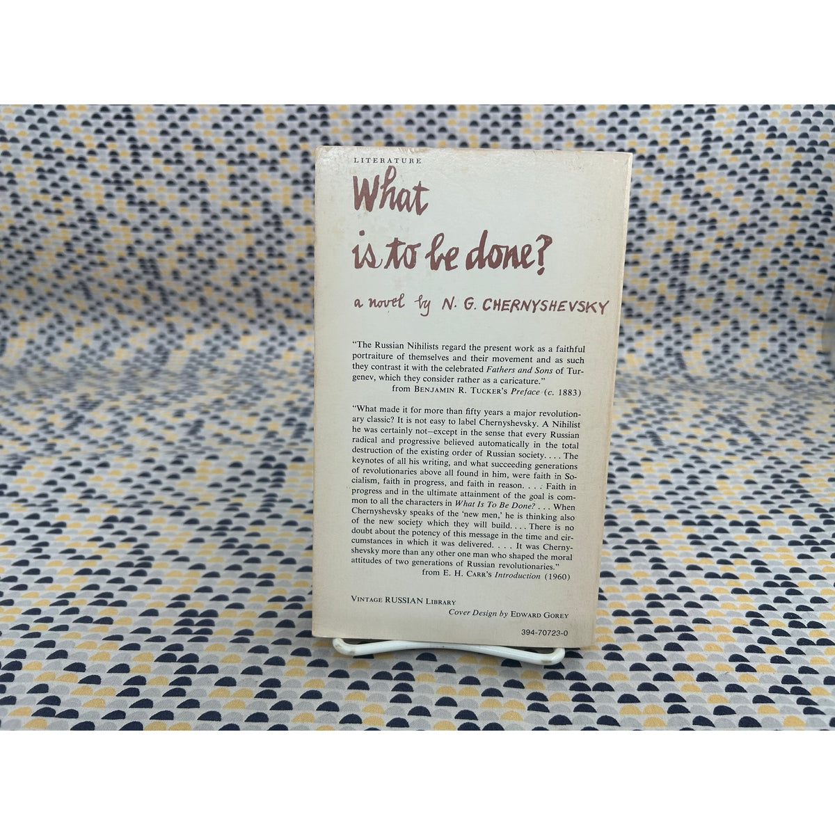 What is to be Done? - N. G. Chernyshevsky - Vintage Russian Library - Edward Gorey Cover