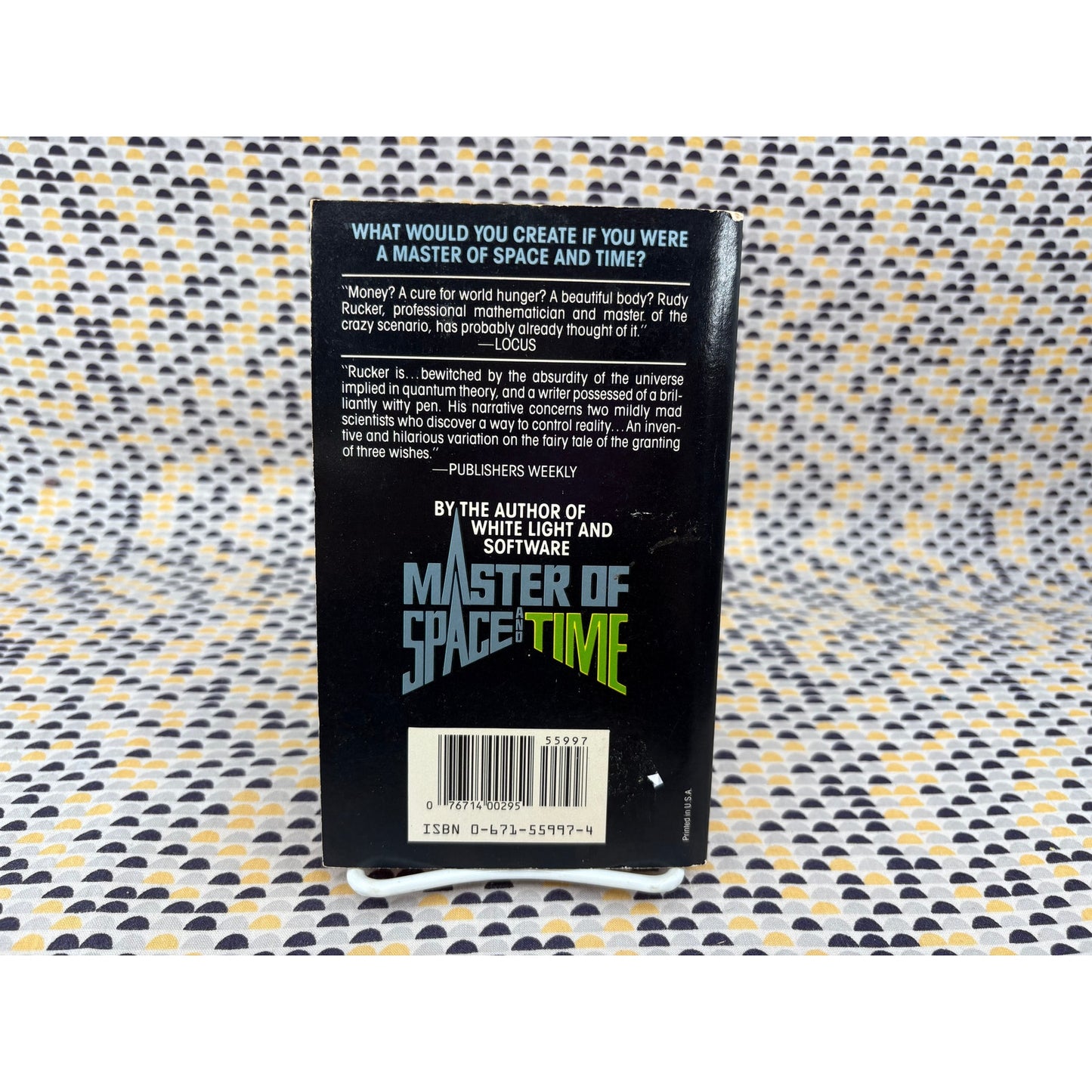 Master Of Space And Time - Rudy Rucker - Baen - Paperback