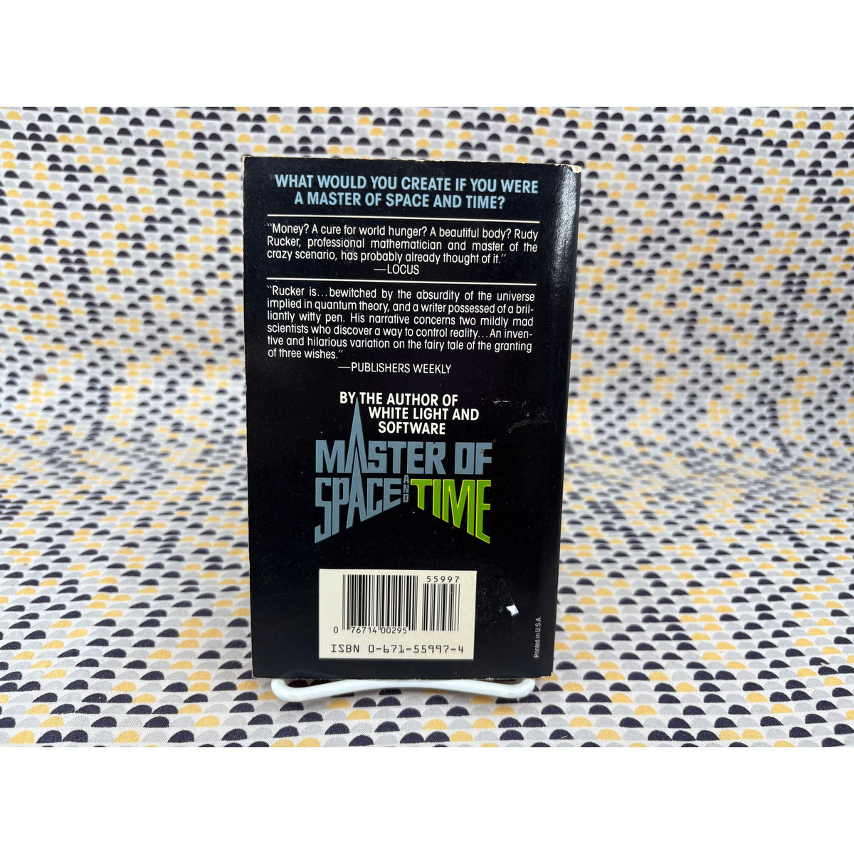 Master Of Space And Time - Rudy Rucker - Baen - Paperback