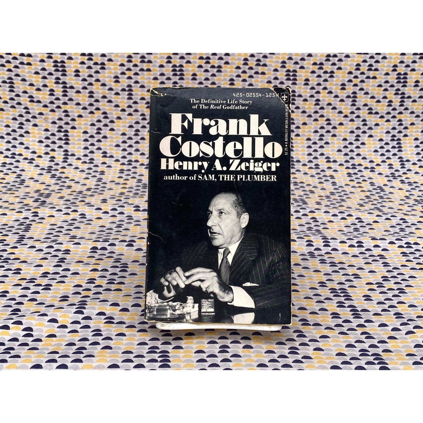Frank Costello - Henry A. Zeiger - Vintage Paperback Book - Berkley Edition