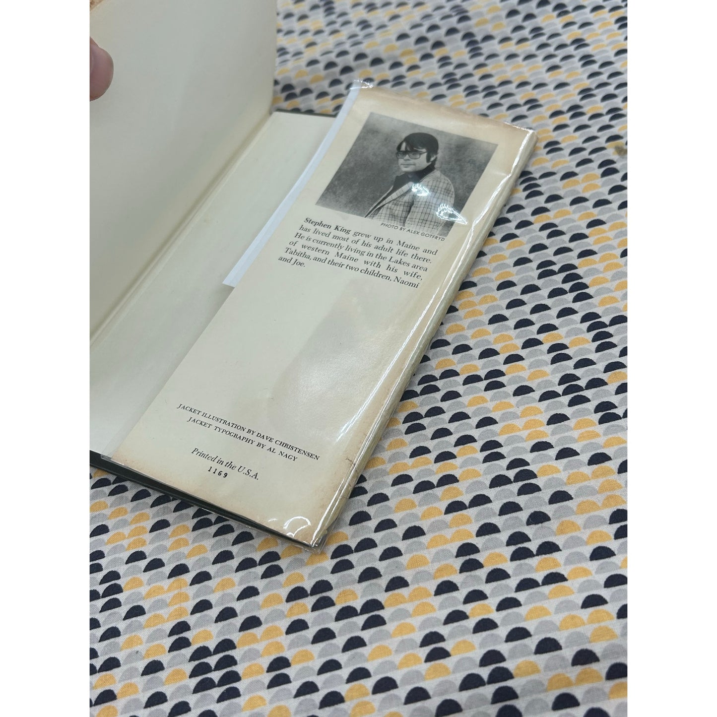 Stephen King - The Shining - Hardcover - Doubleday - Club Edition S19 Gutter Code