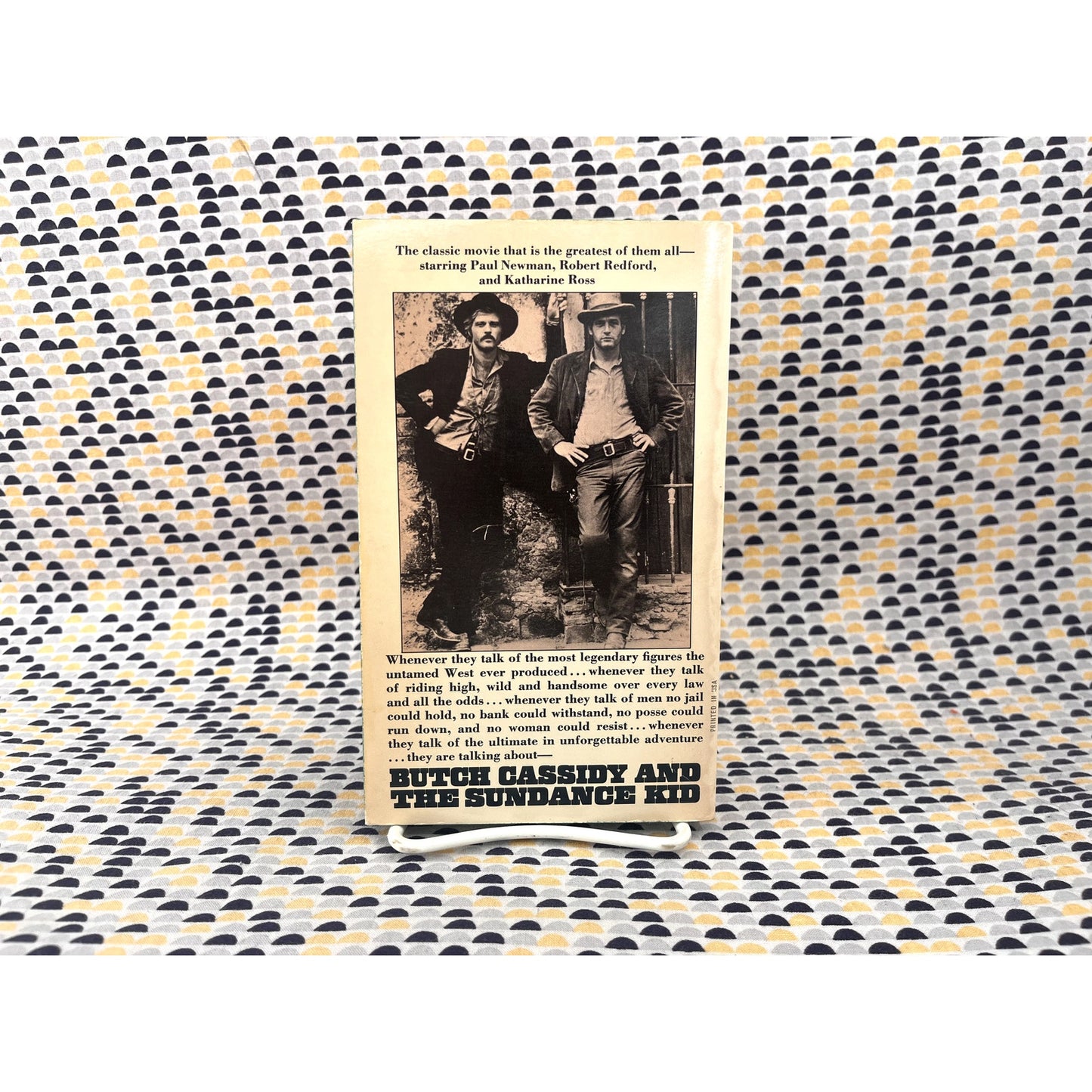 Butch Cassidy and the Sundance Kid - William Goldman - Dell Books - Movie Novelization Movie Tie-In Edition