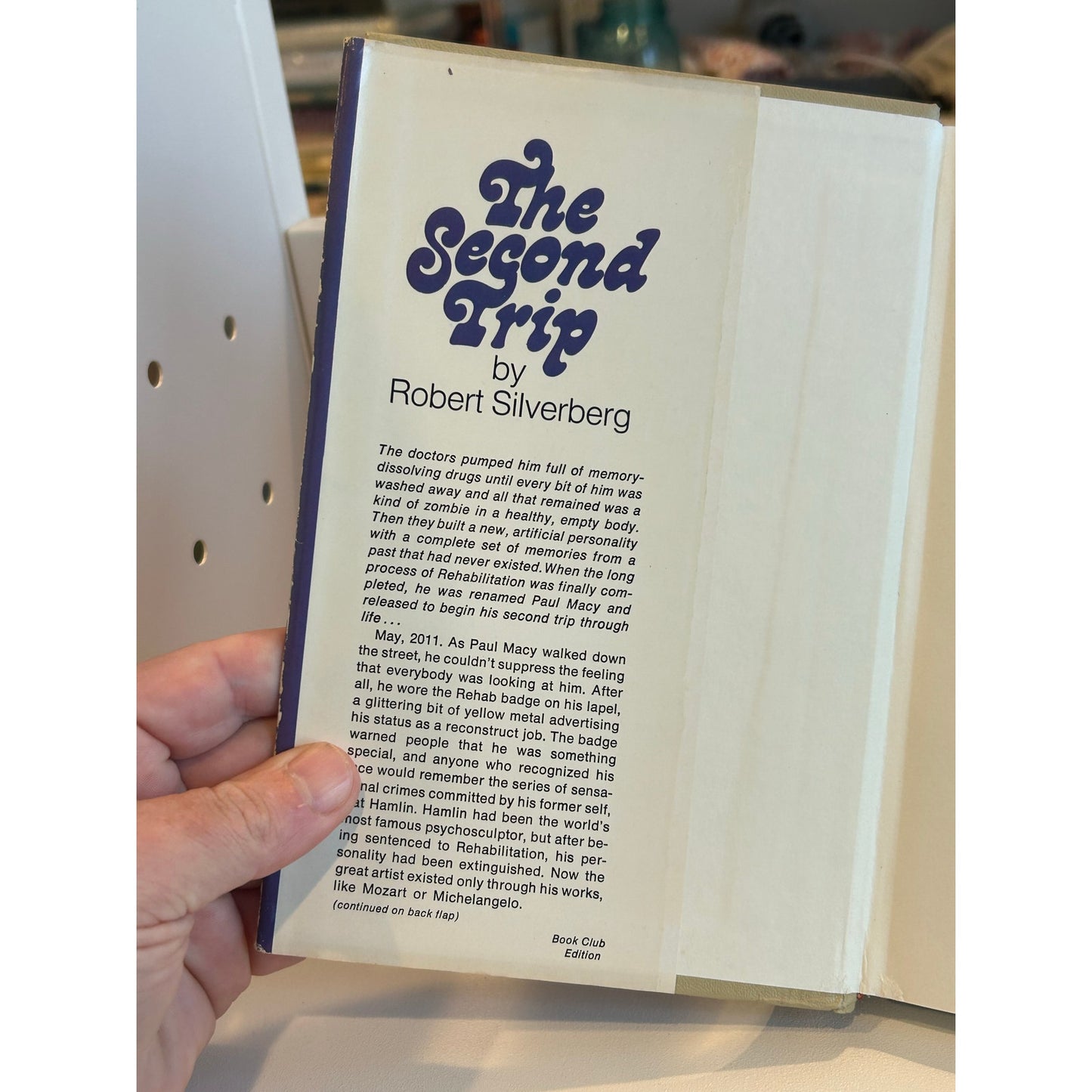The Second Trip - Robert Silverberg - Hardcover - Book Club Edition