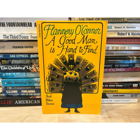 A Good Man Is Hard To Find And Other Stories - Flannery O'Connor - Vintage Paperback Book - Harvest/HBJ Edition