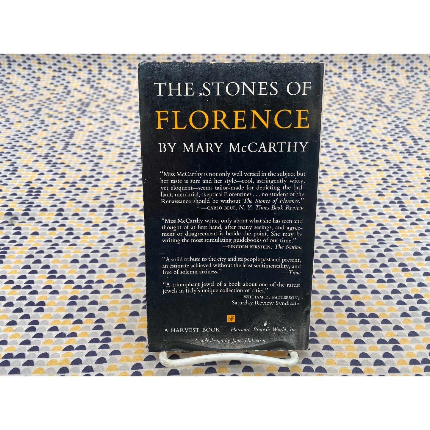The Stones Of Florence - Mary McCarthy - Harvest Books - Paperback