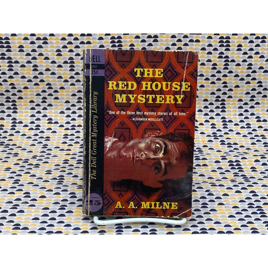 The Red House Mystery - A.A. Milne - Vintage Paperback Book - Dell Edition