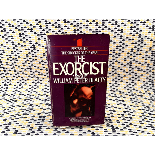 The Exorcist - William Peter Blatty - Vintage Paperback Book - Bantam Edition