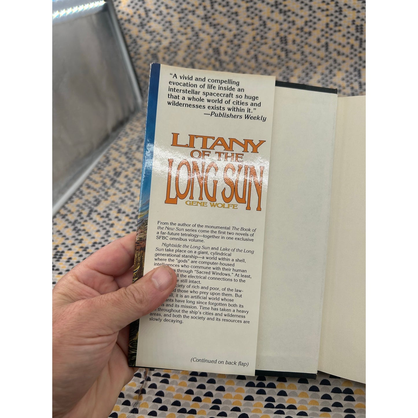 Litany The Long Sun - Gene Wolfe - Guild America Hardcover -Nightside - Lake