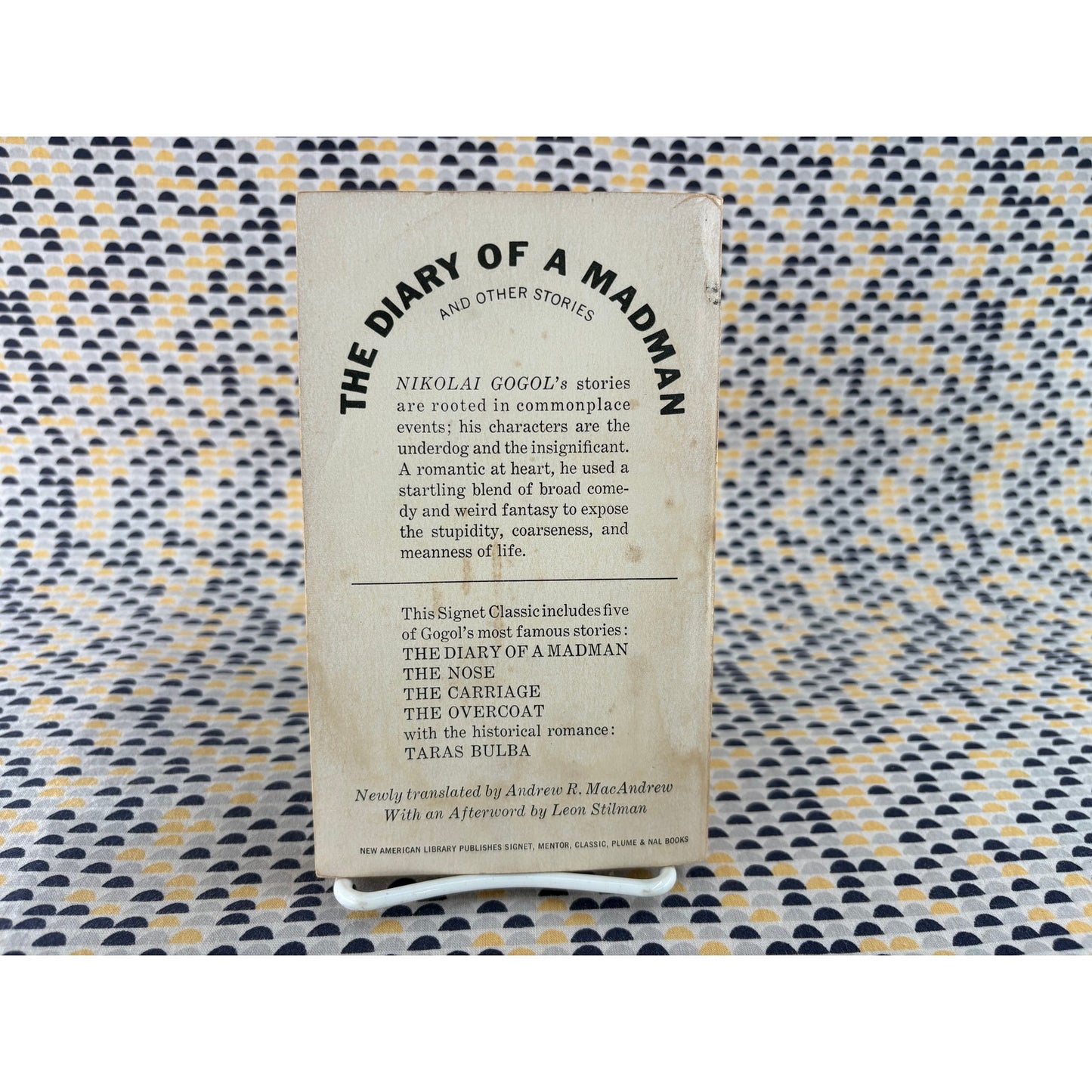 The Diary of a Madman and other stories - Nikolai Gogol - Vintage Paperback Book - Signet Classics