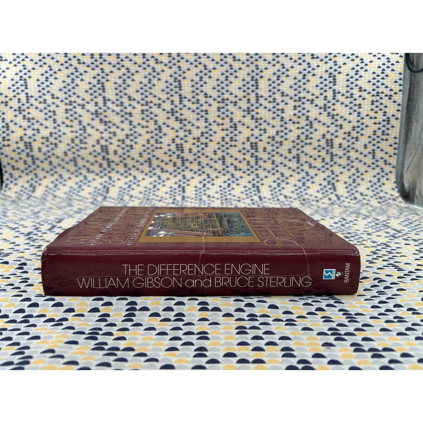 Difference Engine  - William Gibson and Bruce Sterling - Hardcover - Bantam Spectra - 1st Edition, 1st Print
