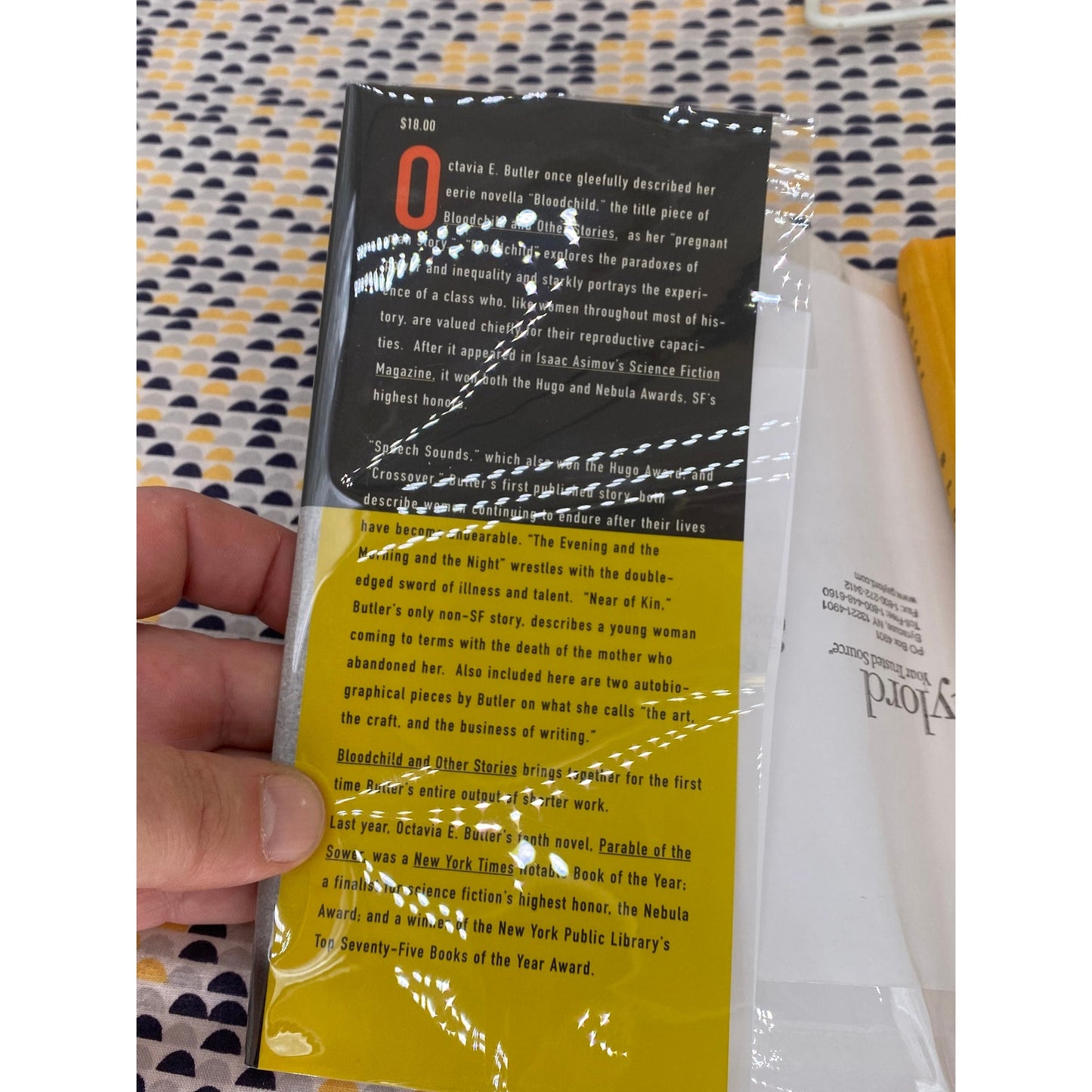 Octavia E. Butler - Bloodchild - Blood Child - Vintage Hardcover Book - 1st Edition / 1st Printing - 1995 Four Walls Eight Windows