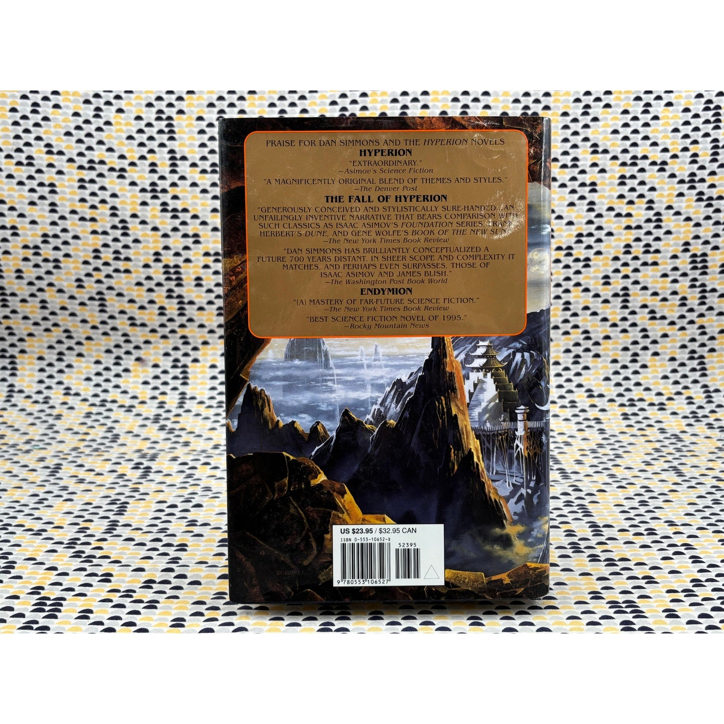 The Rise of Endymion - Dan Simmons - Bantam Books - Hardcover - 1st Edition 2nd Print