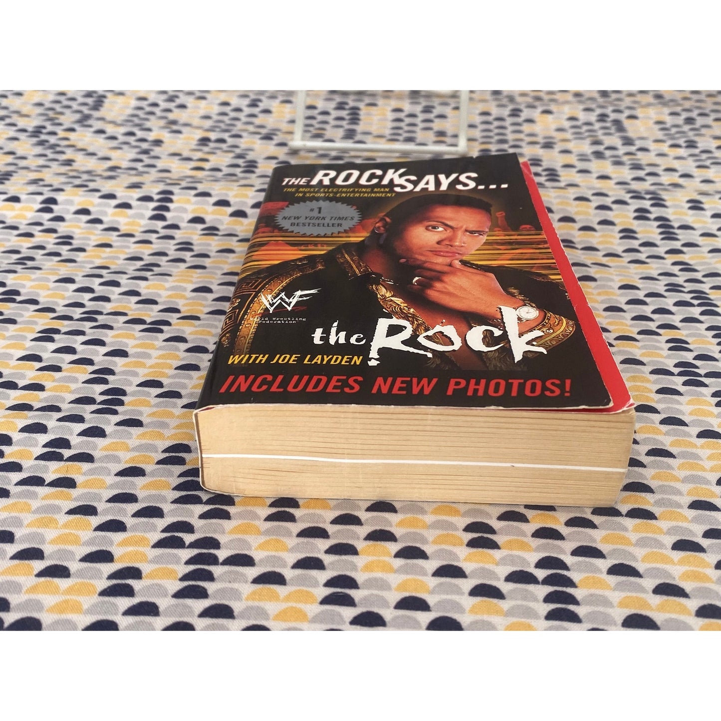 The Rock Says... - The Rock - Vintage Paperback Book - Avon Edition
