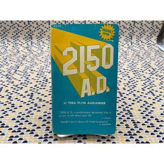 2150 - The Macro Love Story - Don and Thea Plym - Thea Alexander - Vintage Paperback Book - Macro Development Center