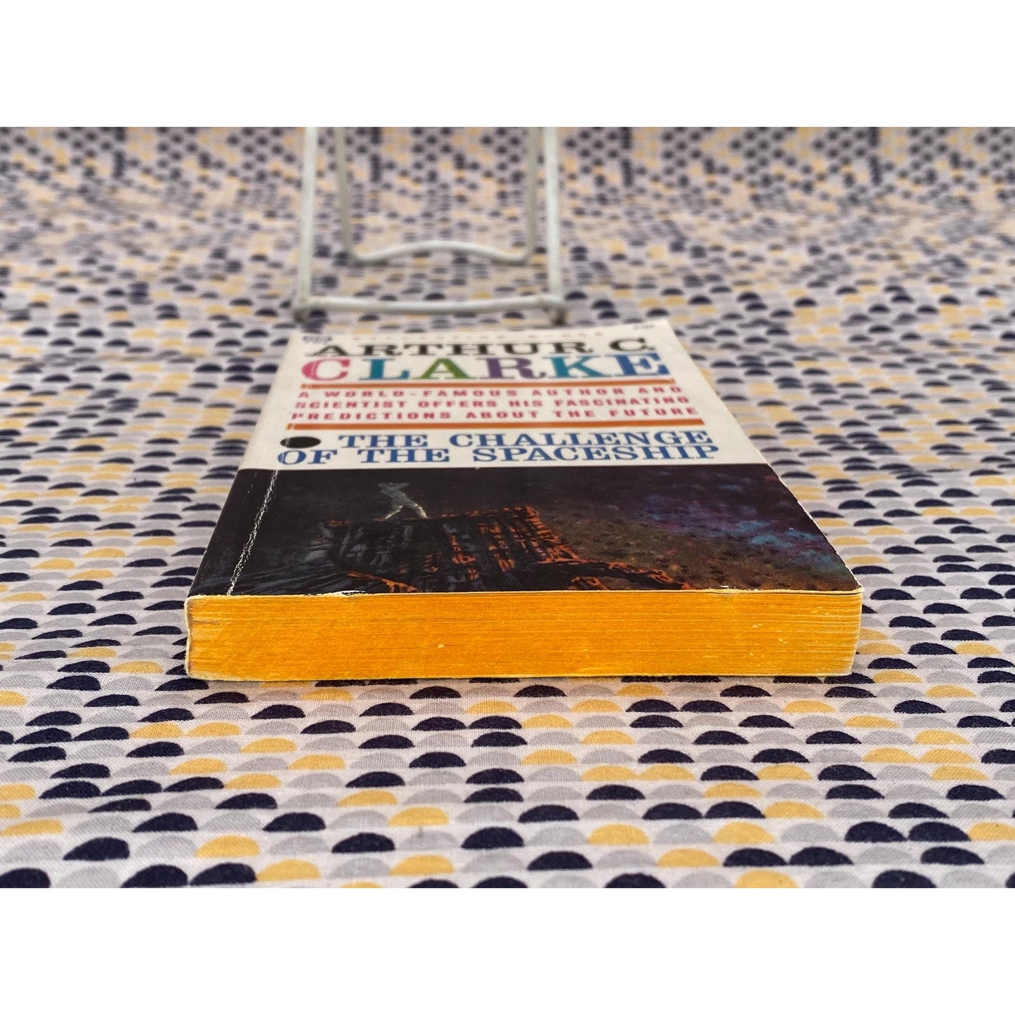 The Challenge Of The Spaceship - Arthur C. Clarke - Vintage Paperback Book - Ballantine Edition