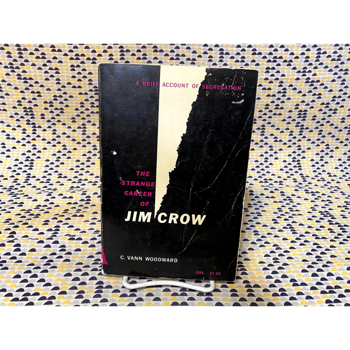 The Strange Career Of Jim Crow - C. Vann Woodward - Galaxy Book - Paperback