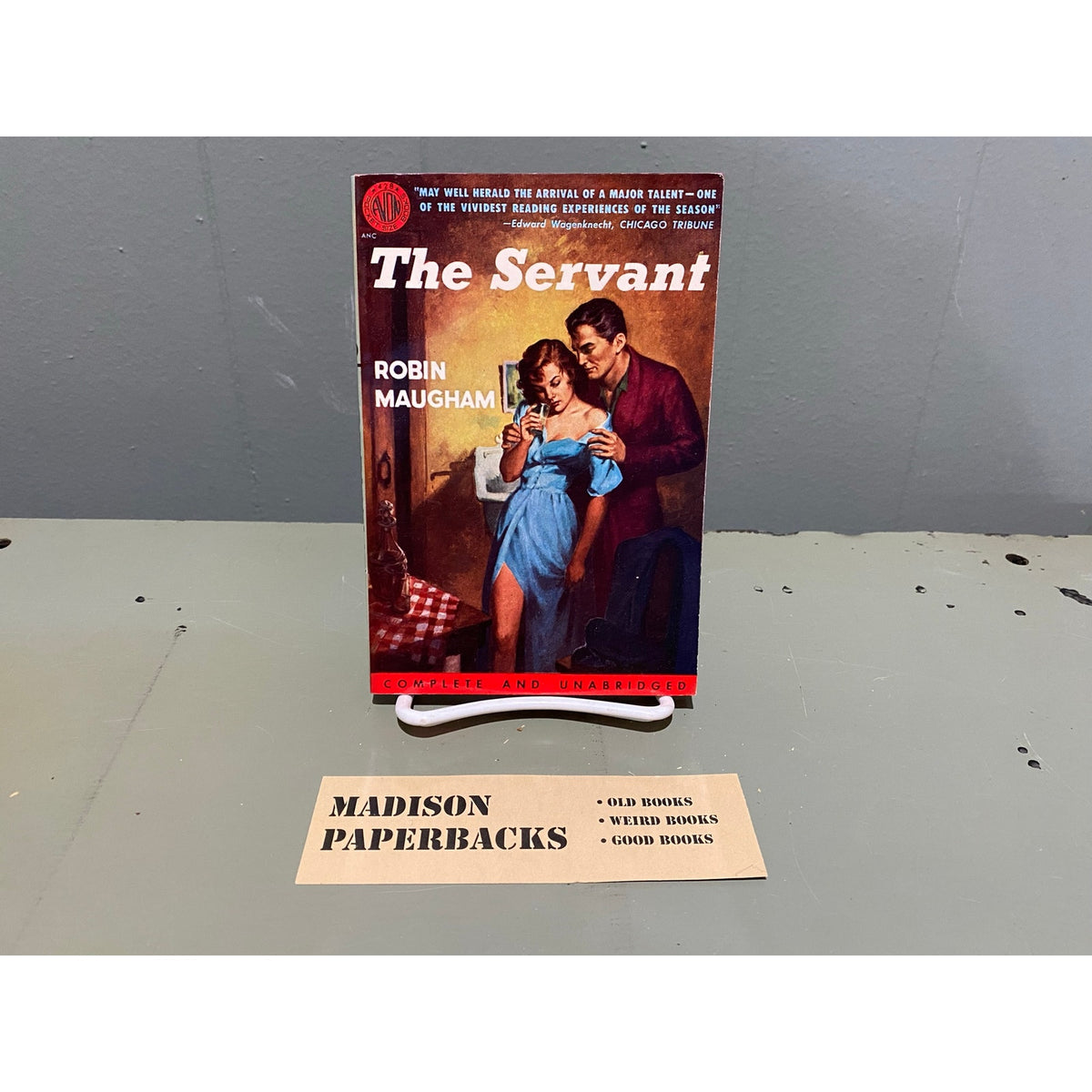 The Servant - Robin Maugham - Avon 428 - Sleaze - Vintage Paperbacks