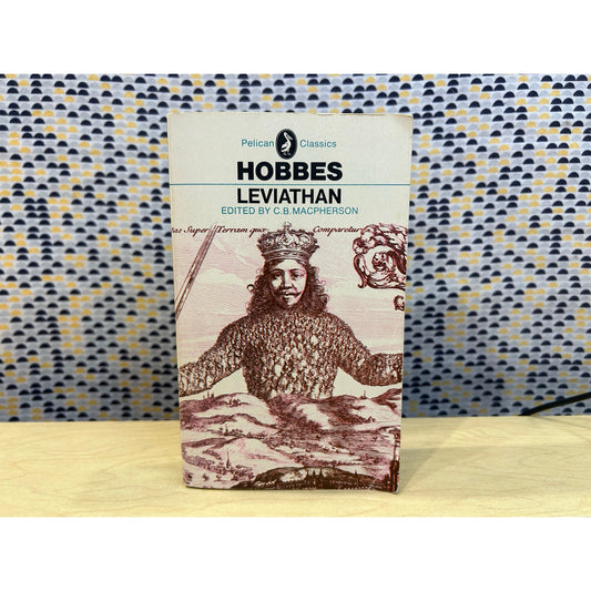 Leviathan - Thomas Hobbes - Vintage Paperback Book - Penguin Classics Edition