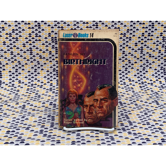 Laser Books 14: Birthright - Kathleen Sky - Vintage Paperback Book - Laser Books Edition
