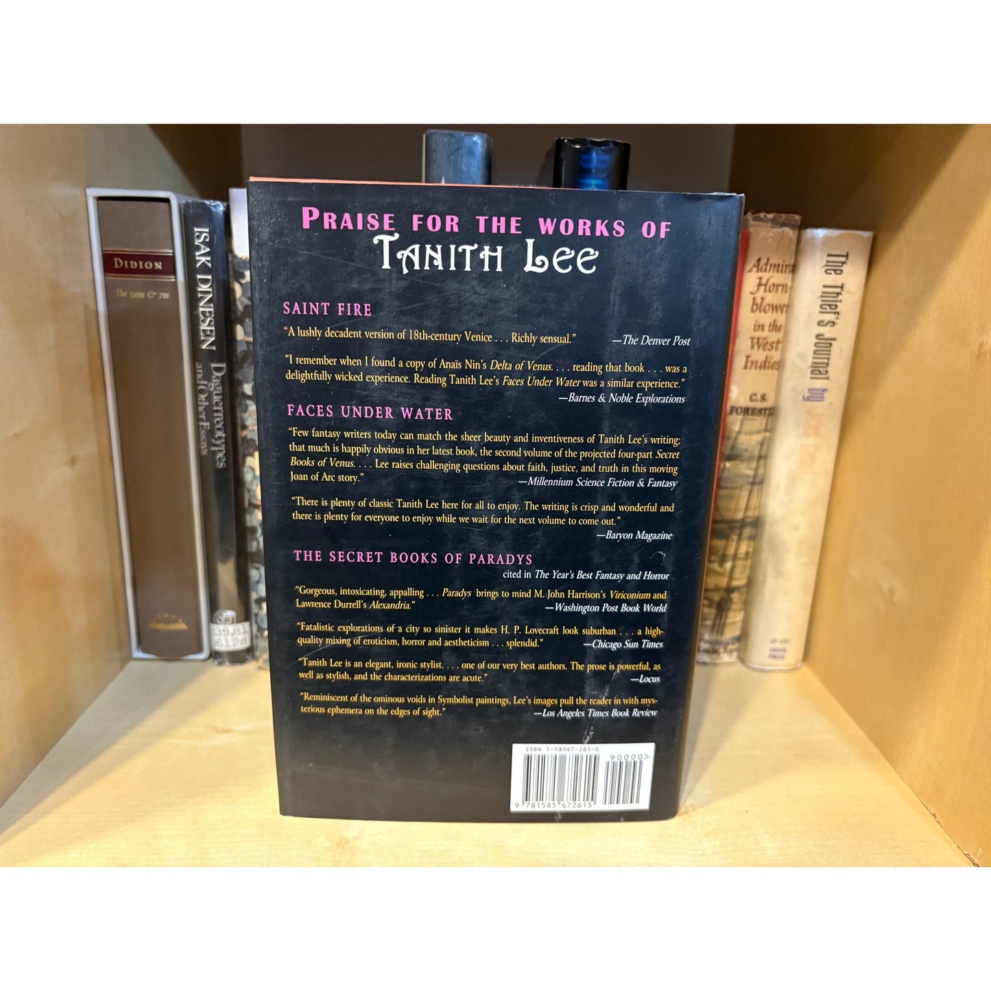A Bed Of Earth - Tanith Lee - Overlook - Hardcover - 1st Edition