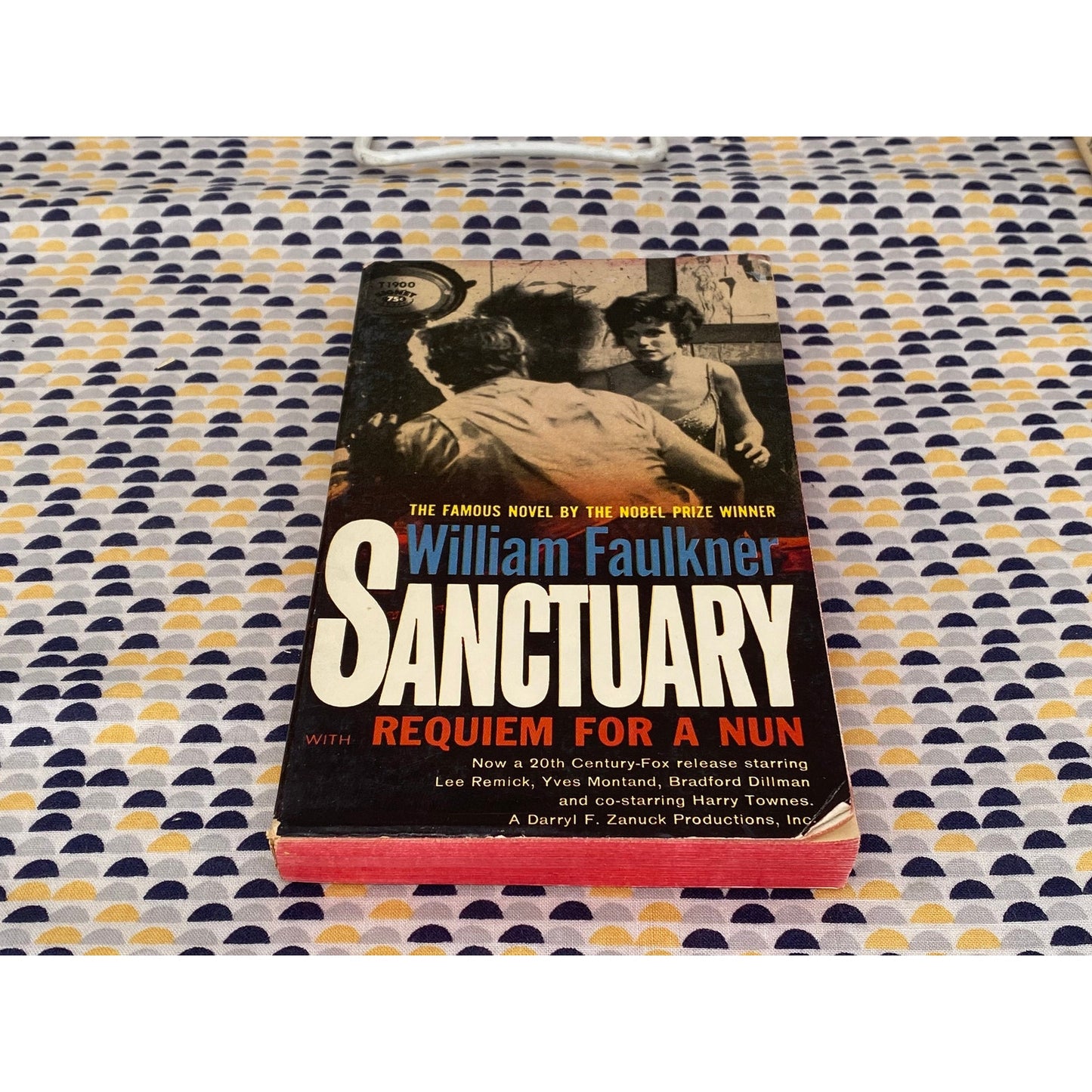 Sanctuary - Requiem for a Nun - William Faulkner - Movie Tie-In - Vintage Paperback Book - 75 cent Signet Edition