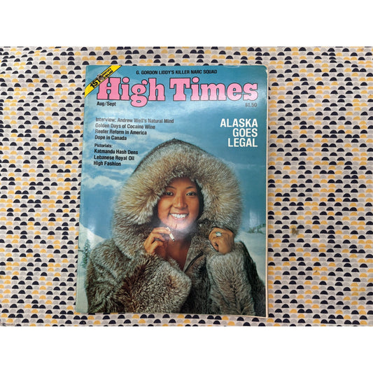High Times Magazine - Vintage Drug Culture - August 1975
