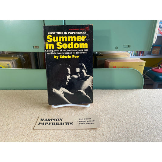 Summer in Sodom - Edwin Fey - Paperback Library - Gay pulp - Paperback