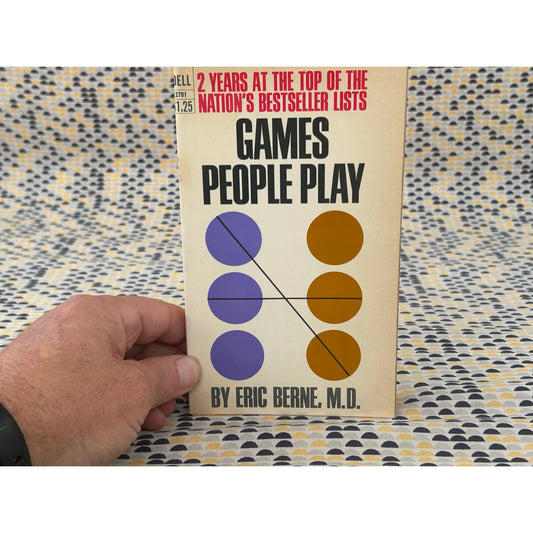 Games People Play - Eric Berne - Vintage Paperback Book - Grove Press Edition