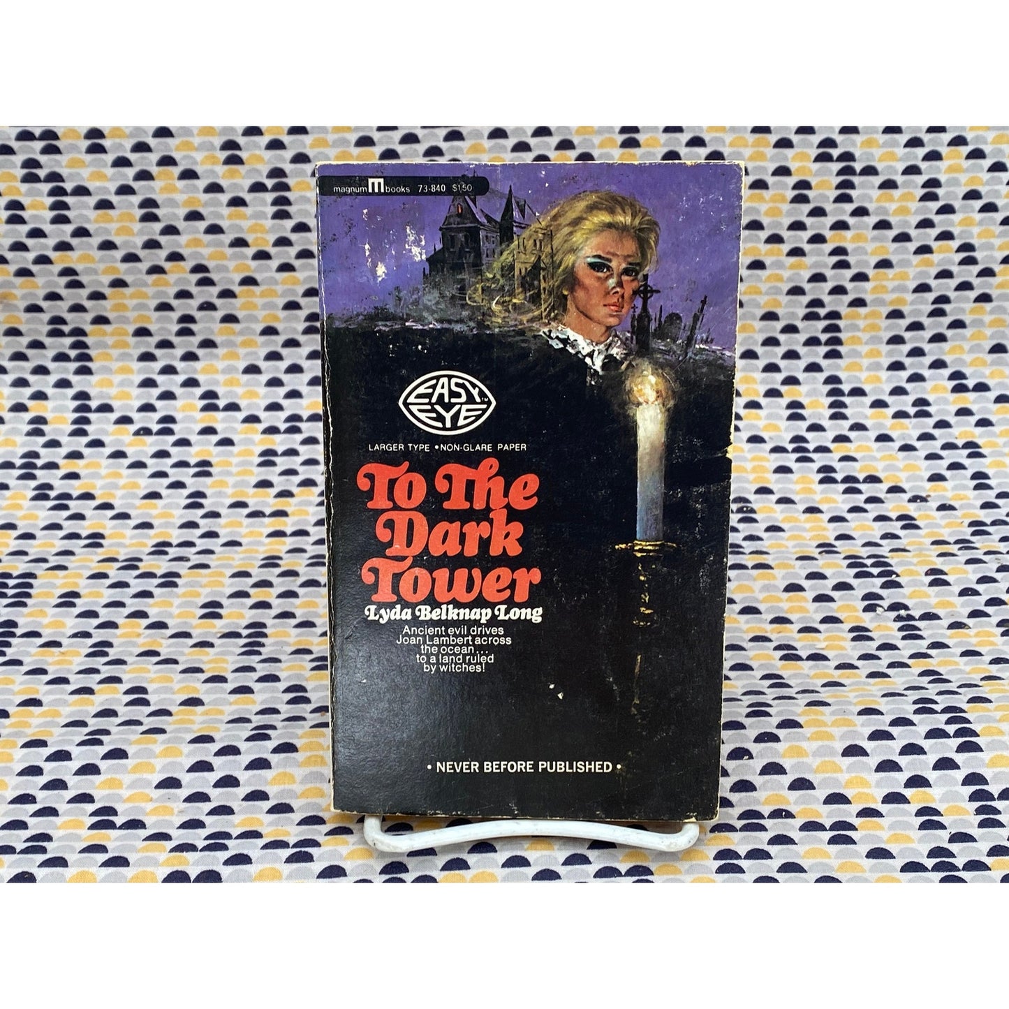 To The Dark Tower - Lyda Belknap Long - Vintage Paperback Book - Magnum