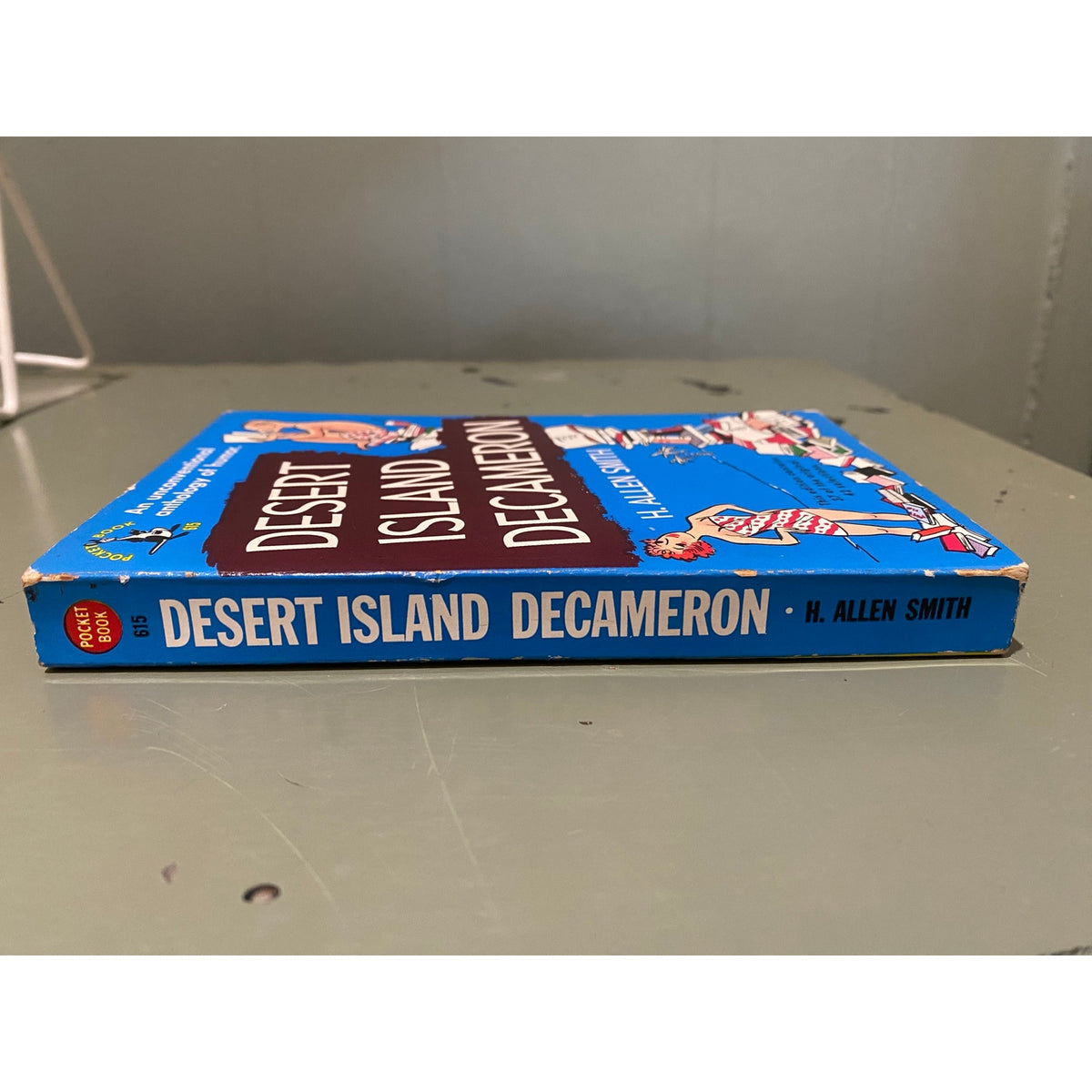 Desert Island Decameron - ed. H. Allen Smith - Pocket 615 - Vintage Paperbacks
