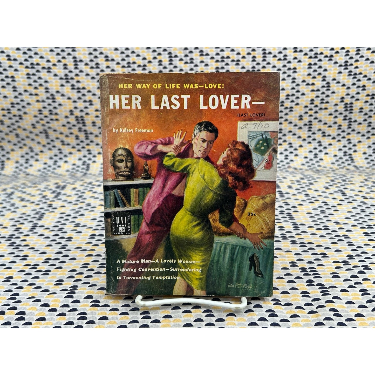 Her Last Lover - Kelsey Freeman - Uni Book 52 - Vintage Paperbacks
