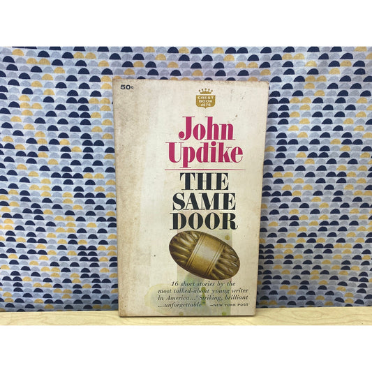 The Same Door - John Updike - Vintage Paperback - 60 cent Fawcett Crest Book