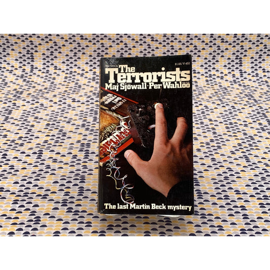 The Terrorists - Maj Sjowall and Per Wahloo - Martin Beck Mystery - Vintage Paperback Book