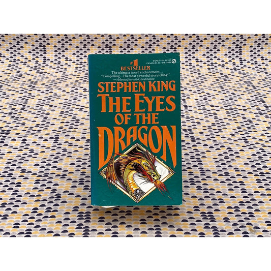 The Eyes of the Dragon - Stephen King - Vintage Paperback Book - Signet Books