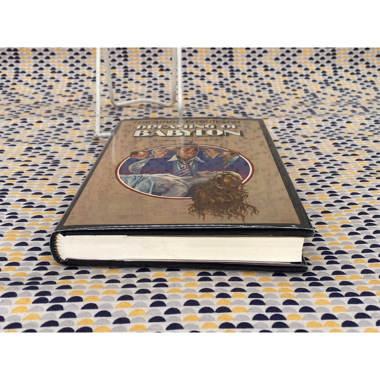 Dreaming of Babylon - A Private Eye Novel - Richard Brautigan - Vintage Hardcover Book - First Edition, First Print - Delacorte Press