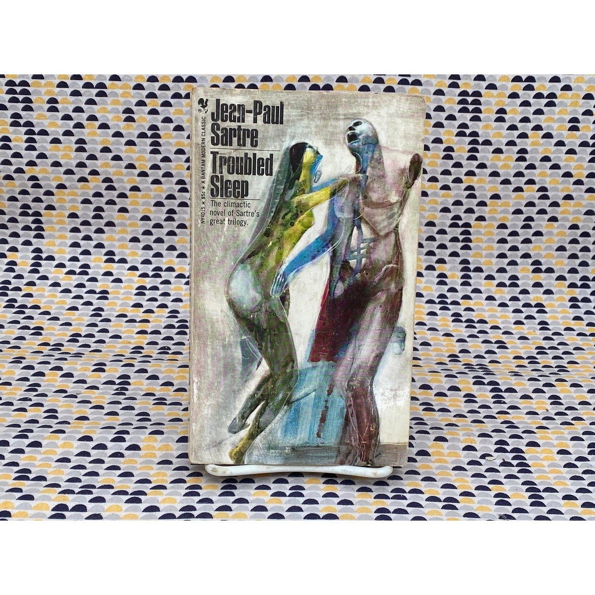 Troubled Sleep - Jean-Paul Sartre - Vintage Paperback Book - Bantam Edition