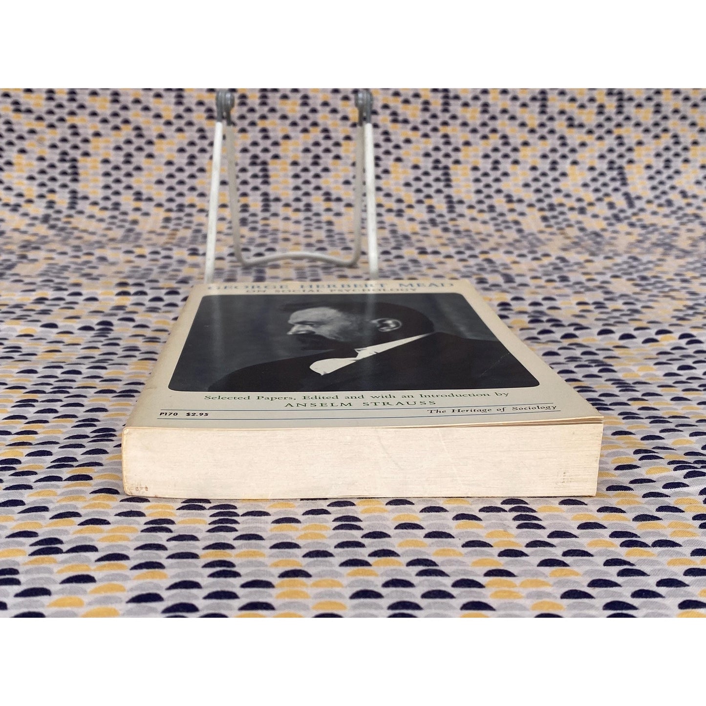 George Herbert Mead On Social Psychology - Anselm Strauss, editor - Vintage Paperback Book - The University of Chicago Press Edition