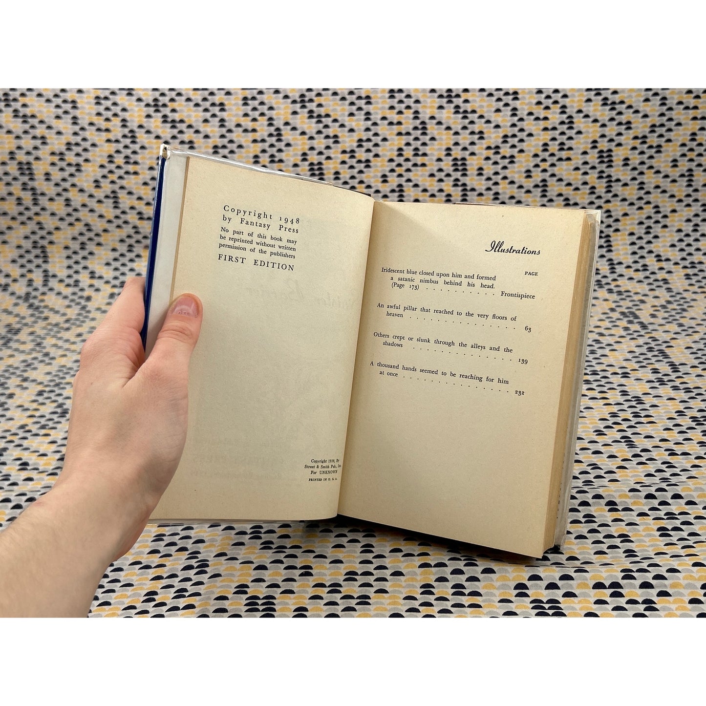 1st Edition Sinister Barrier - Eric Frank Russell - Fantasy Press - Hardcover