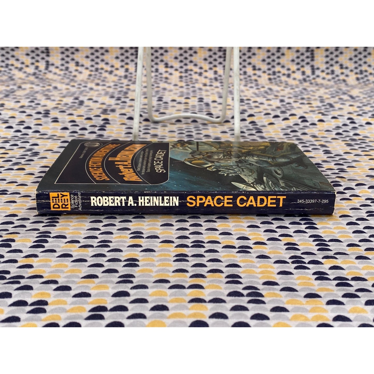 Space Cadet - Robert A. Heinlein - Vintage Paperback Book - Del Rey/Ballantine Edition