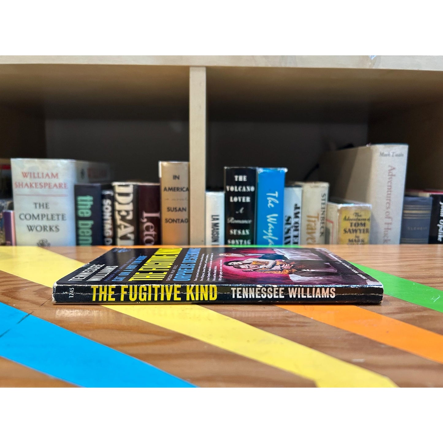 The Fugitive Kind - Tennessee Williams - Marlon Brando - Vintage Paperback Book - Movie Tie In - Signet Edition