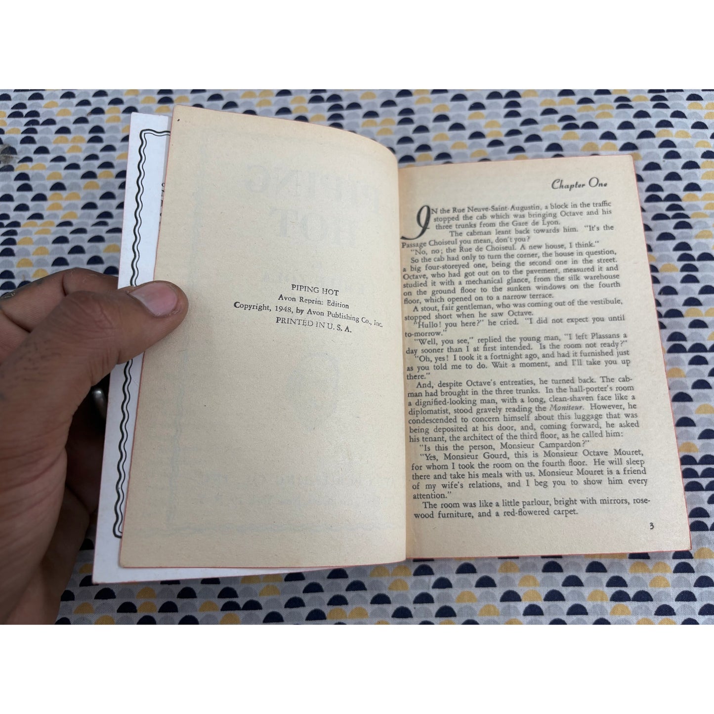 Piping Hot (Pot-Bouille) - Emile Zola - Avon 167- Vintage Paperbacks